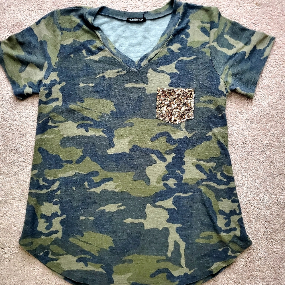 Boutique Camo Shirt